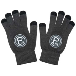 Fortuna Düsseldorf Smartphonehandschuh anthrazit Smartphone Handschuhe unisex F95