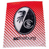 SC Freiburg Fleecedecke - Verlauf -  Kuscheldecke 150 x 200 cm Decke