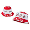 1. FC Köln Fischerhut - Vereinsstr. - Sommerhut rot-weiß Sonnenhut unisex Hut Schlapphut