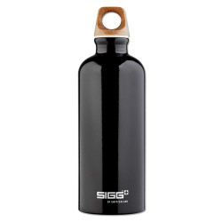 Borussia Dortmund Aluminium Trinkflasche schwarz SIGG Flasche 600 ml BVB 09