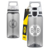 SIGG Trinkflasche Borussia Dortmund transparent-grau Flasche 0,5 l BVB 09