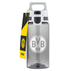 SIGG Trinkflasche Borussia Dortmund transparent-grau Flasche 0,5 l BVB 09