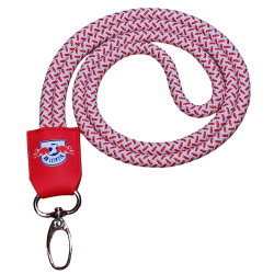 RB Leipzig Schlüsselband - Kordel - rot/weiß Lanyard Keyholder RBL