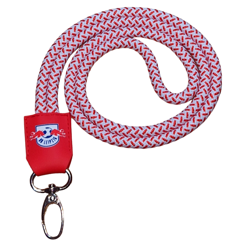RB Leipzig Schlüsselband - Kordel - rot/weiß Lanyard Keyholder RBL