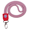 RB Leipzig Schlüsselband - Kordel - rot/weiß Lanyard Keyholder RBL