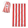 1. FC Köln Microfaser Badetuch - Streifen - im Beutel 90 x 160 cm Strandtuch