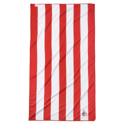 1. FC Köln Microfaser Badetuch - Streifen - im Beutel 90 x 160 cm Strandtuch