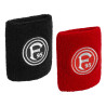Fortuna Düsseldorf Schweißband 2er Set Pulswärmer rot-schwarz Wristband