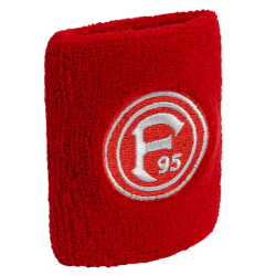 Fortuna Düsseldorf Schweißband 2er Set Pulswärmer rot-schwarz Wristband