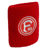 Fortuna Düsseldorf Schweißband 2er Set Pulswärmer rot-schwarz Wristband