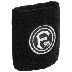 Fortuna Düsseldorf Schweißband 2er Set Pulswärmer rot-schwarz Wristband