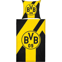 Borussia Dortmund Wende-Bettwäsche - Unterschriften 2024/25 - Bettwäsche Signature 135 x 200 cm BVB 09