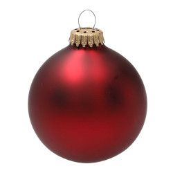 FC Bayern München Christbaumkugel Team rot Ø 8 cm Weihnachtskugel Mannschaft FCB