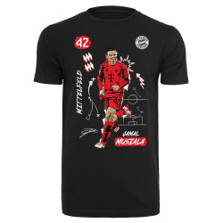 FC Bayern München T-Shirt - Jamal Musiala - schwarz| Unisex |Shirt FCB
