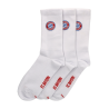 FC Bayern München Crew Socken 3er Set Weiß - Größen: 35-38 | 39-42 | 43-46