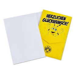 Borussia Dortmund Geldscheinkarte Emma - Herzlichen Glückwunsch! - Karte BVB 09
