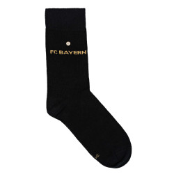 FC Bayern München Business Socken schwarz 2er Set mit Logopin Businesssocken FCB