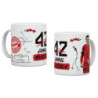 FC Bayern München Tasse - Musiala - weiß Kaffeetasse FCB