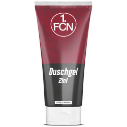 1. FC Nürnberg Duschgel für Haut und Haar  2in1 Body and Hair Shampoo FCN