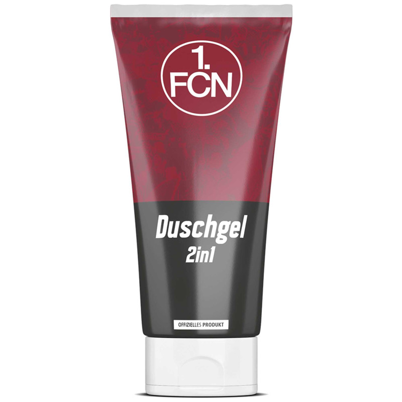 1. FC Nürnberg Duschgel für Haut und Haar  2in1 Body and Hair Shampoo FCN