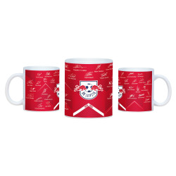 RB Leipzig Tasse - Signatur - Kaffeetasse Unterschriften RBL