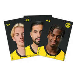 Borussia Dortmund Autogrammkarten Team 2024/25 unsigniert Sammelkarten Autographs card BVB 09