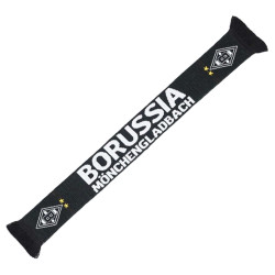 Borussia Mönchengladbach Schal - Classic - Fanschal schwarz Stadionschal BMG