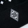 Borussia Mönchengladbach Fanmütze - Karo - Bommelmütze s-w-g Mütze BMG