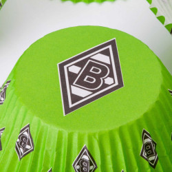 Borussia Mönchengladbach Muffinförmchen 40 Stück | Muffin Förmchen BMG