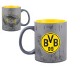Borussia Dortmund Tasse - Heimat - grau Kaffeetasse BVB 09