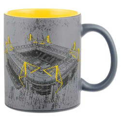 Borussia Dortmund Tasse - Heimat - grau Kaffeetasse BVB 09
