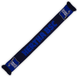 Hertha BSC Berlin Schal - Glitzer - Lurex Fanschal HBSCB