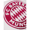 FC Bayern München Kissen - Logo - weiß | Sherpa | 45 x 45 cm | Dekokissen FCB
