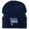Hertha BSC Berlin Kinder Mütze - Fahne navy - Beanie Wintermütze Strickmütze HBSCB