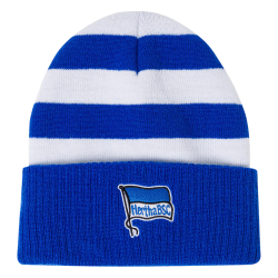 Hertha BSC Berlin Mütze blau-weiß gestreift Beanie HBSCB