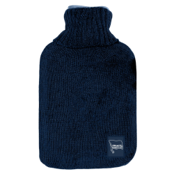 Hertha BSC Berlin Wärmflasche navy Wärmflasche mit Stricküberzug HBSCB