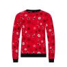 FC Bayern München Kinder Schlafanzug Rot Allover Pyjama langarm FCB - Gr. 116