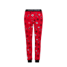 FC Bayern München Kinder Schlafanzug Rot Allover Pyjama langarm FCB - Gr. 116