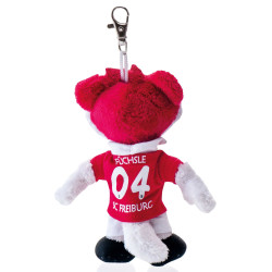SC Freiburg Schlüsselanhänger - Füchsle - 14 cm Plüsch Anhänger