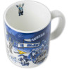 Hertha BSC Berlin Tasse - Buddy Bär - Kaffeetasse blau-weiß HBSCB