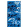 Hertha BSC Berlin Duschtuch - Graffiti - 70 x 140 cm GOTS Badetuch HBSCB