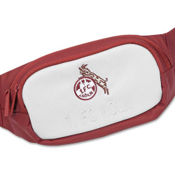 1. FC Köln Gürteltasche  - Retro - Bauchtasche bordeaux-weiß Tasche