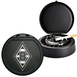 Borussia Mönchengladbach Aschenbecher Logo mit Deckel Klappaschenbecher Ascher BMG