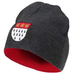1. FC Köln Wendebeanie ROT | Grau Wendemütze Beanie Mütze