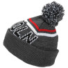 1. FC Köln Bommelmütze - Retro Reflective - anthrazit meliert Mütze mit Bommel | Strickmütze