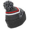 1. FC Köln Bommelmütze - Retro Reflective - anthrazit meliert Mütze mit Bommel | Strickmütze