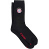 FC Bayern München Crew Socken 3er-Set Größe: 39-42 schwarz 5-Sterne-Sticklogo FCB
