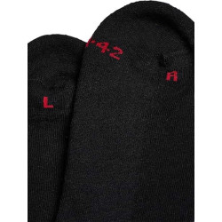 FC Bayern München Crew Socken 3er-Set Größe: 39-42 schwarz 5-Sterne-Sticklogo FCB
