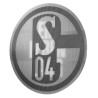 FC Schalke 04 Aufkleber Lentikular schwarz - Ein Leben lang -  2er Set S04 Autoaufkleber mit Wechselbild