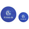 FC Schalke 04 Aufkleber Lentikular blau - Ein Leben lang -  2er Set S04 Autoaufkleber mit Wechselbild